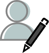 An icon representing applicants