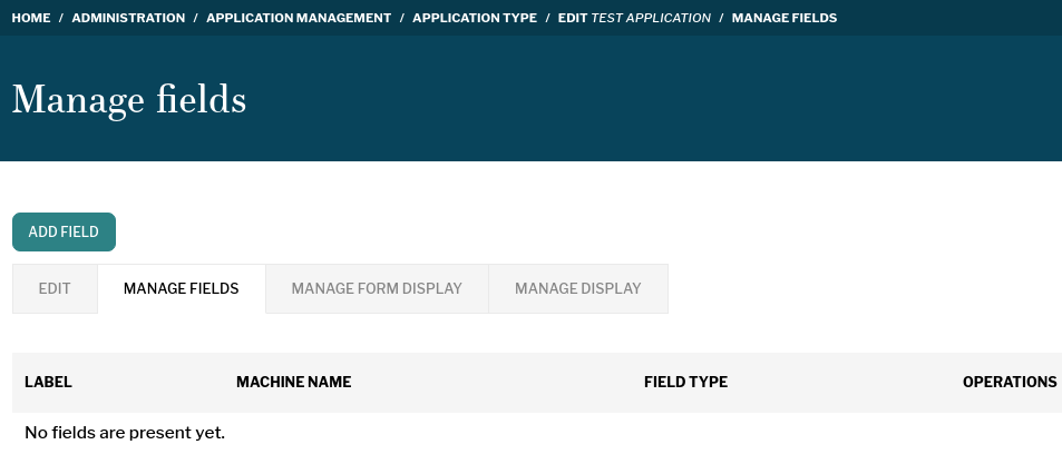 Add field